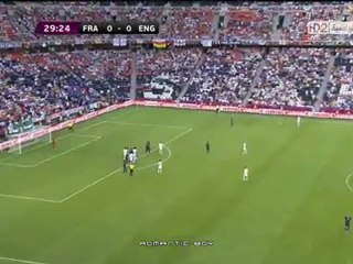اهداف فرنسا وانجلترا يورو  HD2012