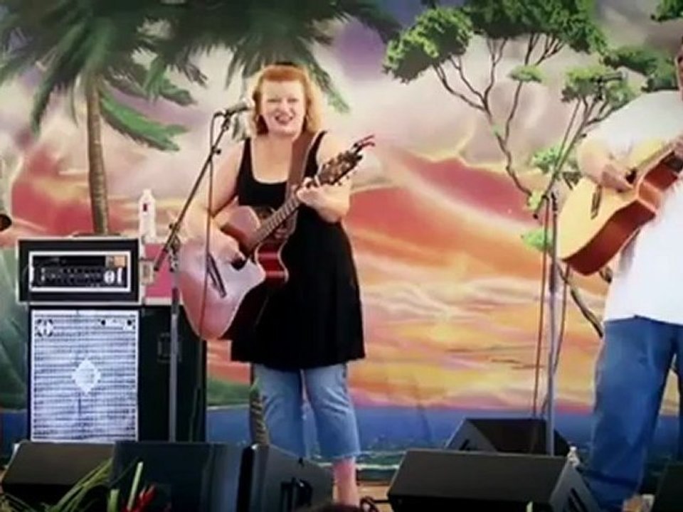 Robi Kahakalau & Jeff Rasmussen at Habilitat's 12 Annual Luau, Auction & Benefit Concert