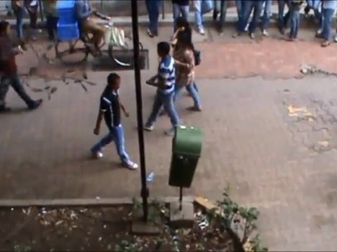 Flashmob écolo à Bombay (Inde)