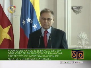 Download Video: Alí Rodríguez Araque asume secretaría general de la Unasur