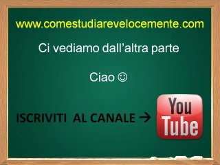 Studiare Velocemente