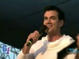 David Zepeda @davidzepeda1 agradeció el apoyo en Pomona, @FestiBanda2012