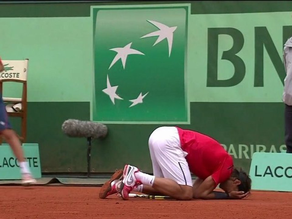ROLAND GARROS 2012 - Finale Simple Messieurs - Vainqueur Rafael NADAL