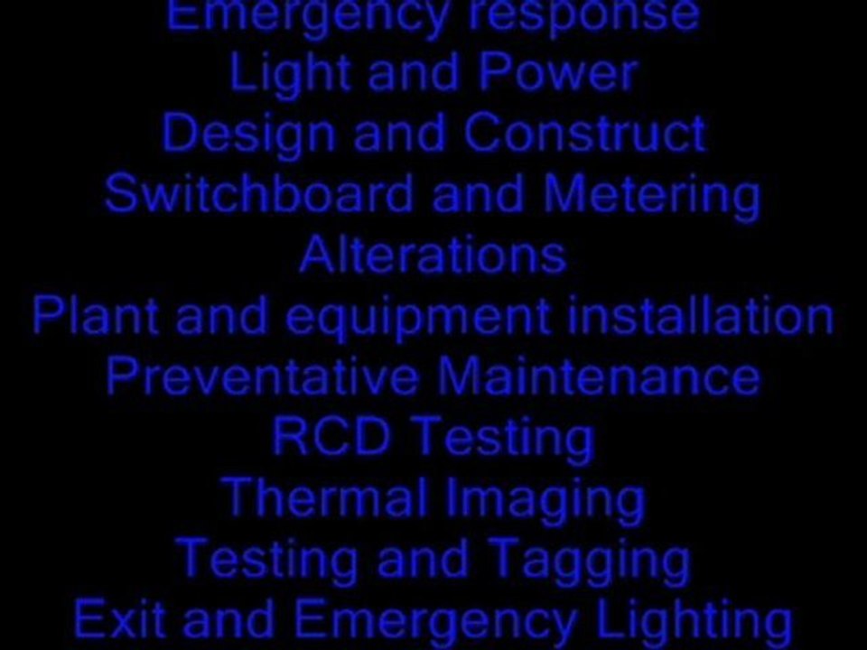 Electrical Contractors Sydney