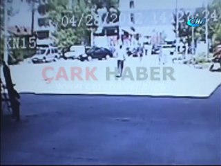 Sakarya - KAZA ANI GÜVENLİK KAMERASINDA