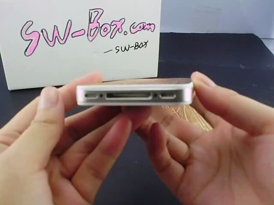 Personalize iPhone 4S 4 Battery Door Cover with Grain Style