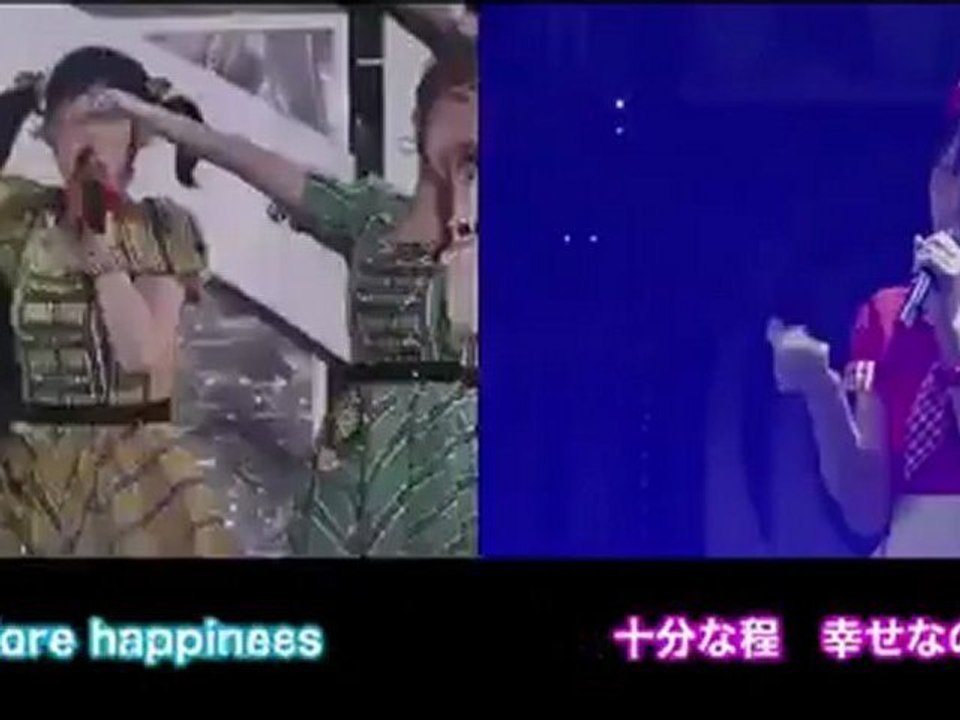 Berryz工房×℃-ute    超HAPPY SONG [Double Screen Live Ver.]