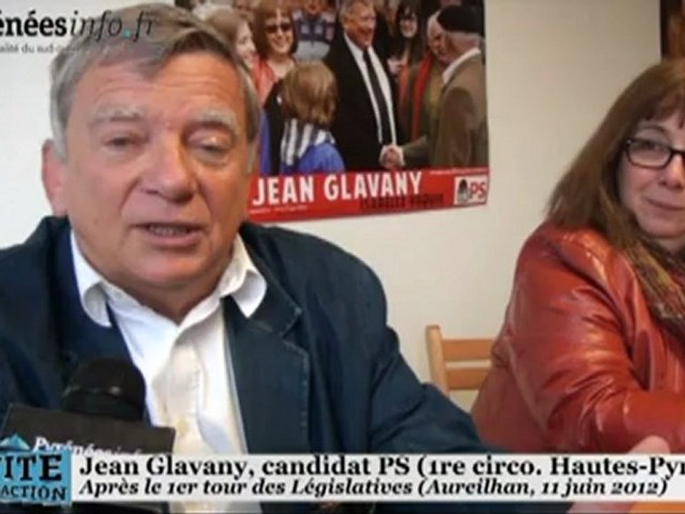 Legislatives 2012 Jean Glavany avant le 2e tour (11 juin 2012)
