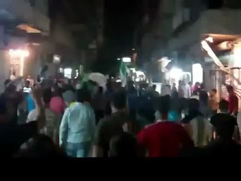 Syria فري برس حلب صلاح الدين يللا ارحل يا بشار 11 6 2012 Aleppo