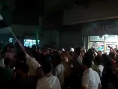 Syria فري برس حلب صلاح الدين ويامحلاها الحرية 11 6 2012 Aleppo