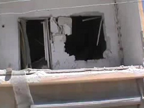 Syria فري برس حلب حيان بعض اثار القصف المدفعي ع البلدة 11 6 2012 ج2 Aleppo