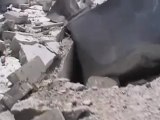 Syria فري برس حلب حيان بعض اثار القصف المدفعي  ع البلدة 11 6 2012 ج1 Aleppo