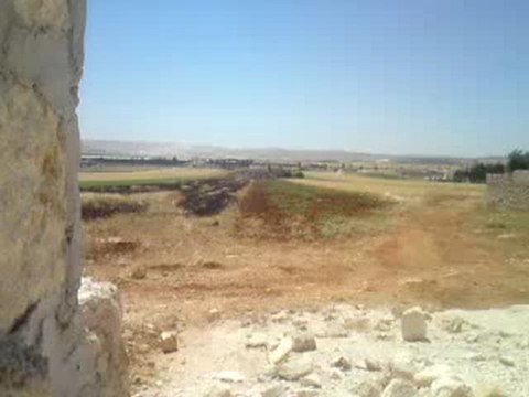 Syria فري برس حلب بيانون حرق المحاصيل الزراعية 11 6 2012جــ4 Aleppo