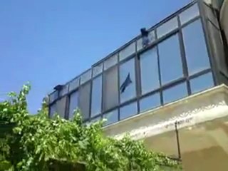 Syria فري برس حلب بيانون اثار القصف على المنازل 11 6 2012جــ1 Aleppo