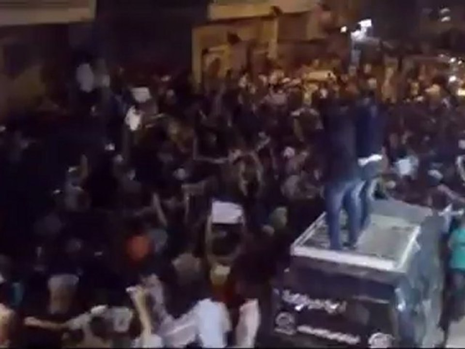 Syria فري برس  حلب بستان القصر مسائية حـاشدة مع الأغاني الثورية  11 6 2012 ج1 Aleppo