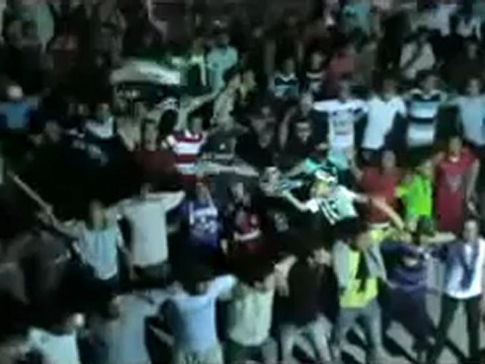 Syria فري برس حماه المحتلة  مظاهرة حي باب قبلي في حماه 10 6 2012 Hama