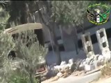 Syria فري برس  حماه المحتلة كتيبة عمرو بن العاص عملية قوية في حماه حي الاربعين  11 6 2012 Hama