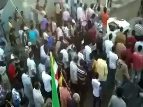 Syria فري برس الحسكه تشييع الشهيد بريندار خلف عامودا 11 6 2012 ج2 ALhasaka