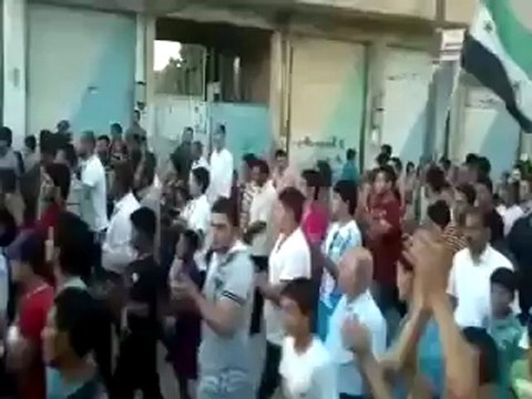 Syria فري برس الحسكه تشييع الشهيد بريندار خلف عامودا 11 6 2012 ج1 ALhasaka