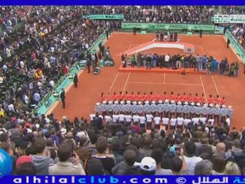 Rafael Nadal VS Novak Djokovic - Roland Garros 2012 Final - Crowning 11-6-2012