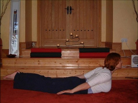 Salabhasana Yoga Poses - Yoga For Beginners