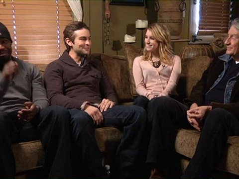 Director Joel Schumacher and the 'Twelve' Cast