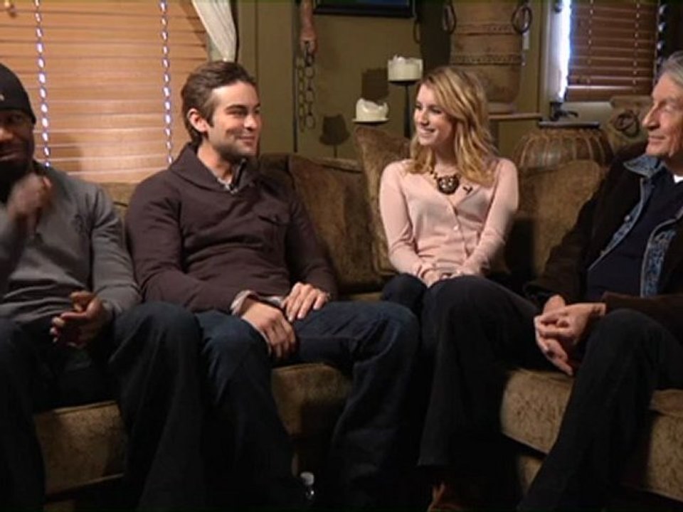 Director Joel Schumacher and the 'Twelve' Cast