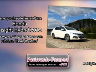 Essai Honda Insight Hybrid 2012 - Autoweb-France