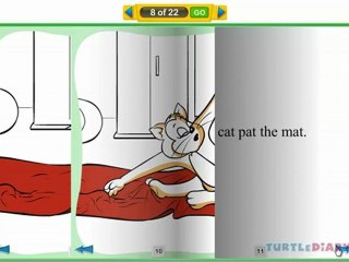 The Cat and The Rat - Rhyming Stories for kids at www.turtlediary.com