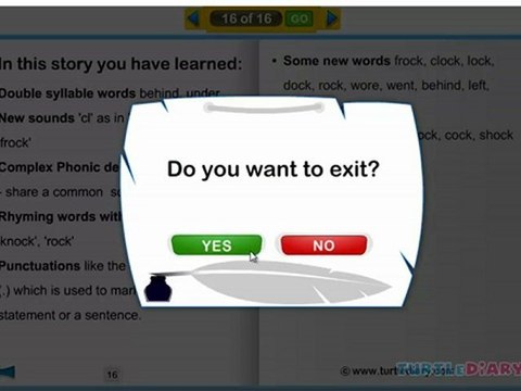 The Clock - Rhyming stories at turtlediary.com