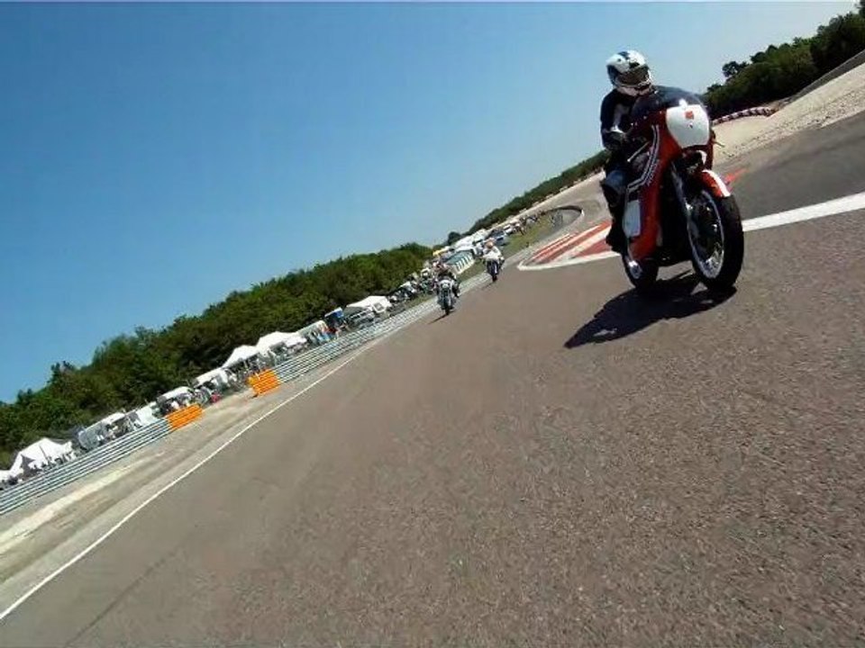 Caméra embarqué sur le circuit