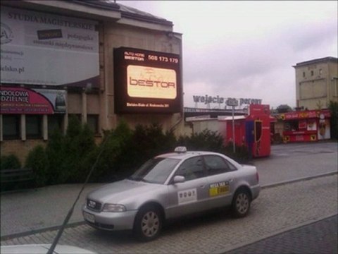 EKRAN LED BIELSKO-BIAŁA, DWORZEC PKP TEL.782 666 777