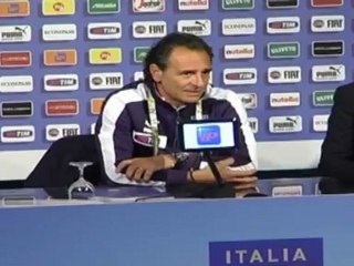 Prandelli: "Gara con la Croazia decisiva"