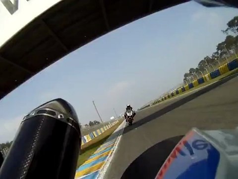 FSBK - Le Mans - Tour embarqué avec Sébastien Gimbert