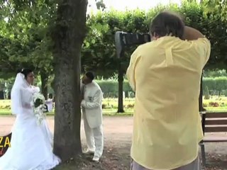 Séance photos de mariés