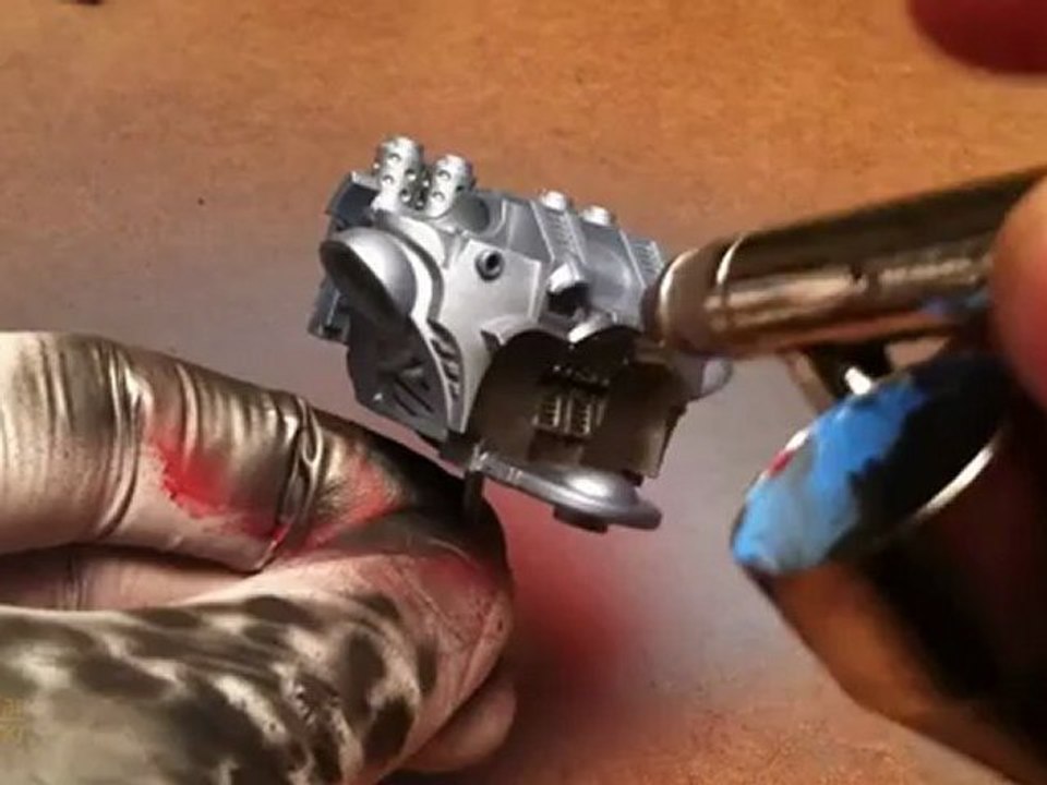 How to Paint a Grey Knight Dreadknight Part 2