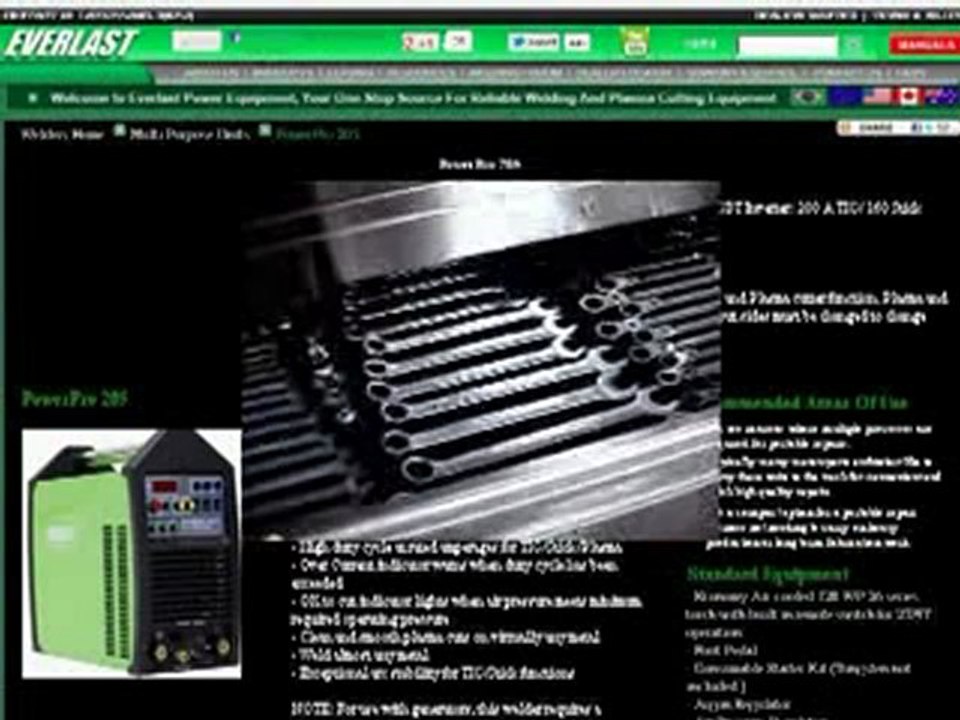 Everlast PowerPro 205 TIG welder  plasma cutter - Introduction - Part 1