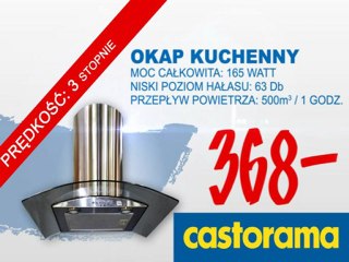 Telebim Kraków Worldled Spot Reklamowy Castorama - Okap -  al. 29 Listopada