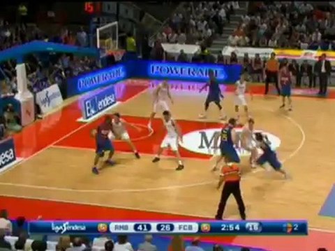 ACB - Real Madrid 85-59 Barcellona, gara 3