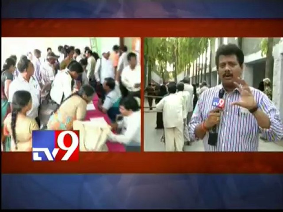 Rayachoti voters queue up for voting