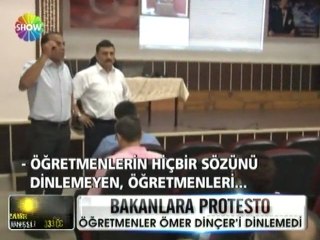 Bakanlara protesto - 11 haziran 2012