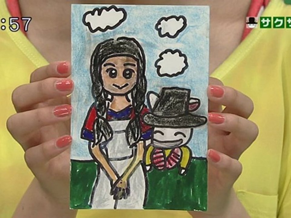 sakusaku 120612 4 姉妹でお便りが来ました･･･、の巻