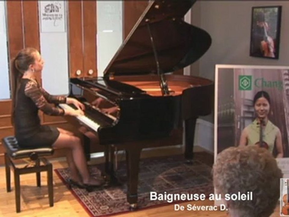 Yogane Lacombe - Baigneuse au soleil - De Séverac D Festival de Musique Classique Pierre De-Saurel 2012