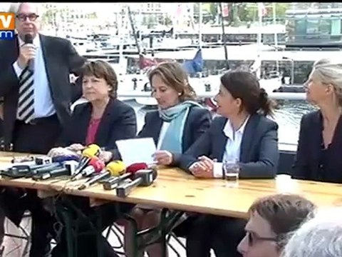 Législatives : Trierweiler souhaite courage à l'opposant de Royal