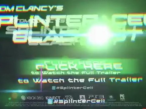Splinter Cell Blacklist : Sam Fisher trailer