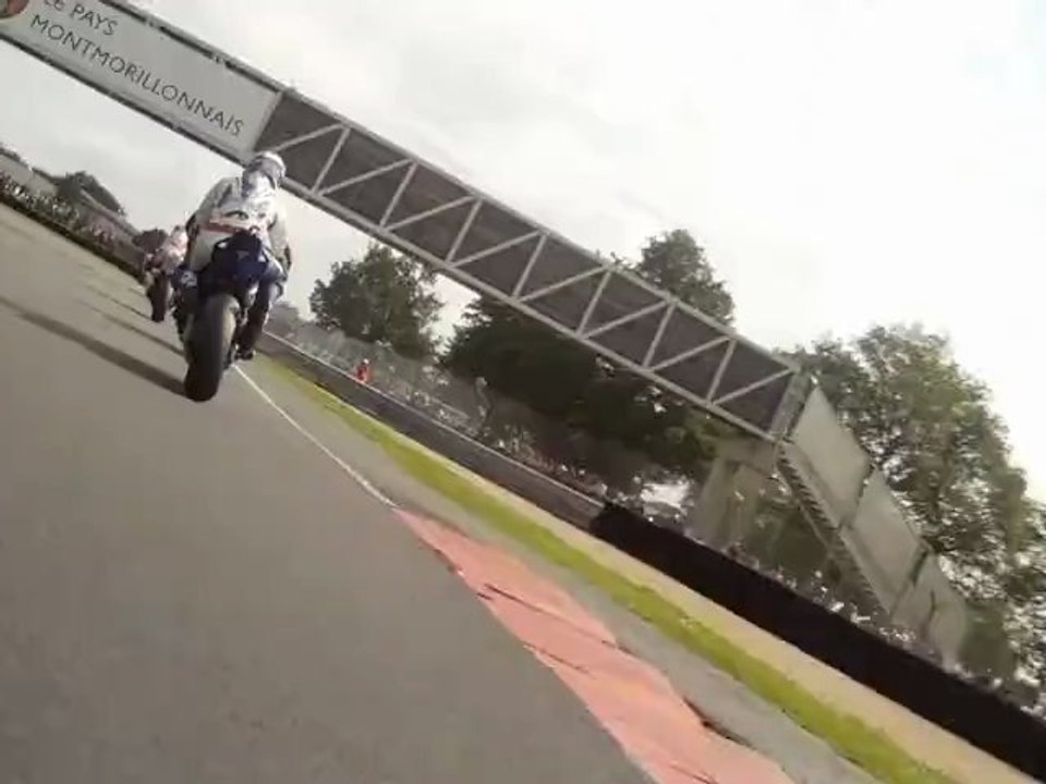 FSBK - Le Vigeant - Départ embarqué de la course 1 - Superbike