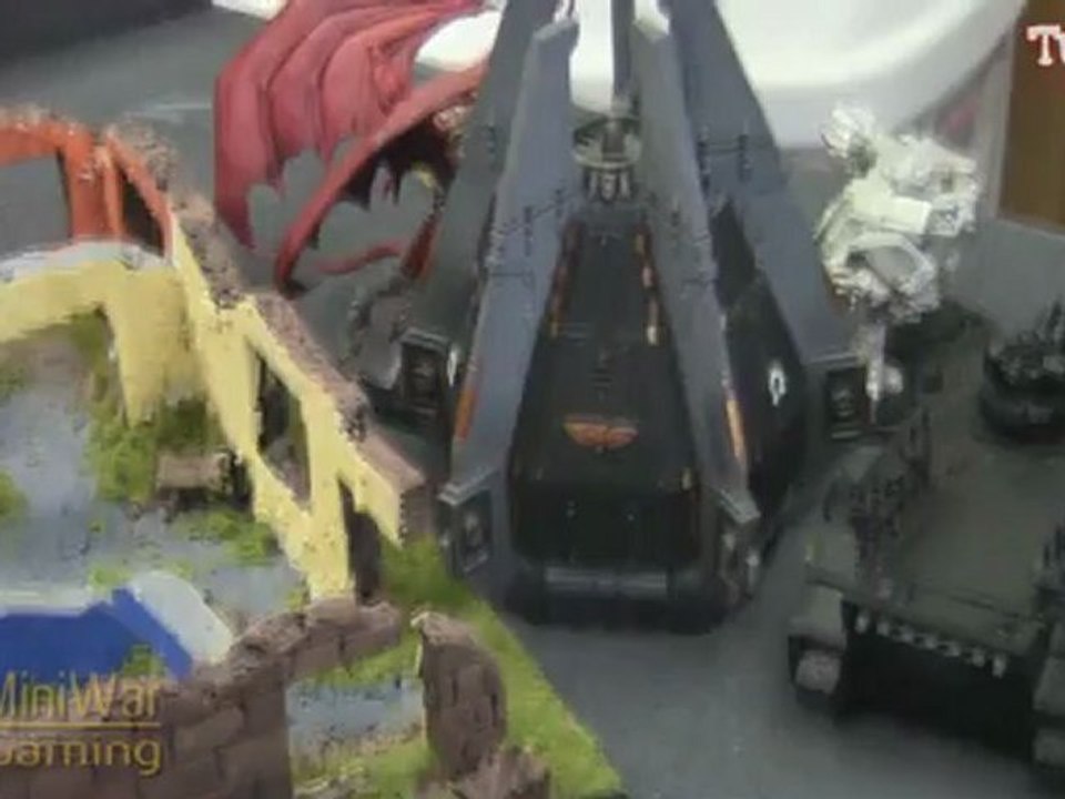 Blood Angels VS Chaos Space Marines Warhammer 40k Battle Report