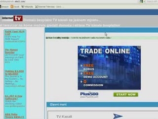 TV uzivo besplatno Total TV  Max TV kanali online Televizija