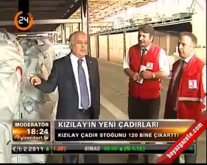 Ak Patiden Kızılaya Yeni Çadırlar Daha Büyük Ve Daha Konforlu Olacaklar