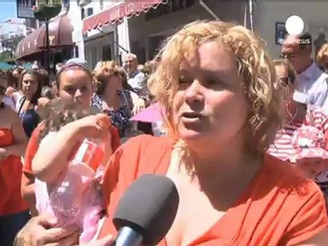 Royals welcomed to Gibraltar amid tensions with Spain